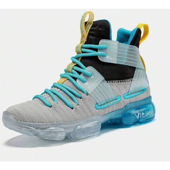 VITIKE Kid's Non-Slip High-Top Basketball Shoes Size 1 - Picture 1 of 9